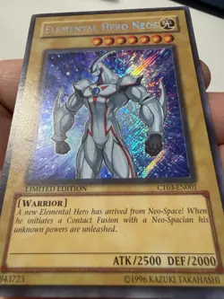 Elemental HERO Neos CT03-EN001 2006 Collectors Tin Limited Edition - Image 5