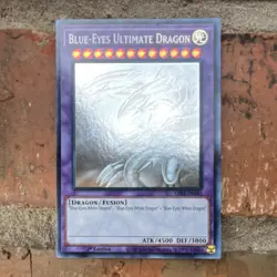 Konami Yu-Gi-Oh! Blue-Eyes Ultimate Dragon GFP2-EN181 1st Ed Ghost Rare - Image 1