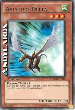 Aviatore Delta ☻ Rara ☻ DREV IT016 ☻ YUGIOH ANDYCARDS - Image 1