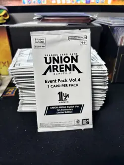 Union Arena Event Pack Vol. 4 Promo Pack Sealed x54 - Image 1