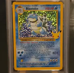 Blastoise Celebrations 2/102 Mint PSA 9 - Pokemon Card - Image 2