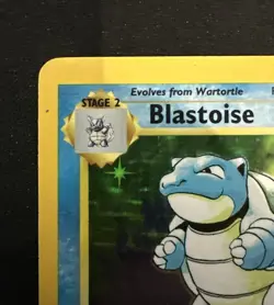 Blastoise 2/102 Base Set Holo Card Pokemon TCG Wotc Vintage - Image 3