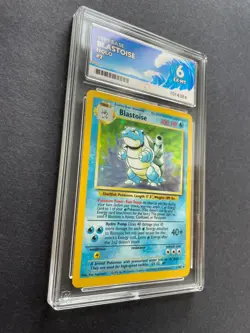 Pokemon Blastoise 2/102 Base Set Unlimited Holo Rare Card WOTC 1996 - ACE 6 - Image 2