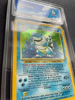 Pokemon Blastoise 2/102 Base Set Unlimited Holo Rare Card WOTC 1996 - ACE 6 - Image 5