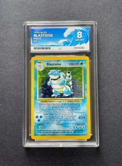 Pokemon Blastoise 2/102 Base Set Unlimited Holo Rare Card WOTC 1996 - ACE 8 - Image 1