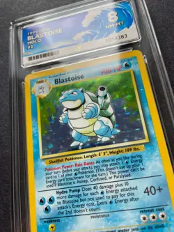 Pokemon Blastoise 2/102 Base Set Unlimited Holo Rare Card WOTC 1996 - ACE 8 - Image 5
