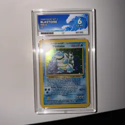 Pokemon TCG Blastoise Holo Rare Card Base Set 2/102 With Swirl💫 - Image 1