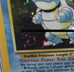 Pokemon TCG Blastoise Holo Rare Card Base Set 2/102 With Swirl💫 - Image 2