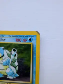 Pokemon TCG Blastoise Holo Card Base Set 2/102 Unlimited - Image 3