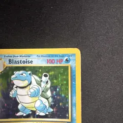 Pokemon TCG Vintage WOTC Base Set Holo Rare Blastoise Card 2/102 HP - Image 4