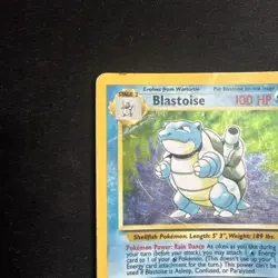 Pokemon TCG Vintage WOTC Base Set Holo Rare Blastoise Card 2/102 HP - Image 5