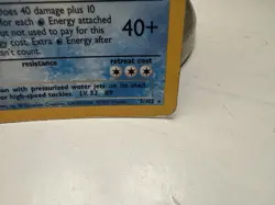 Pokemon TCG Blastoise Base Set Holo Unlimited Rare Card 2/102 Moderately Played - Image 4