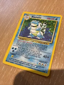Pokemon TCG Blastoise Holo Card Base Set 2/102 Unlimited Excellent LP - Image 4