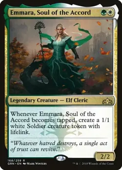 2x Emmara, Soul of the Accord Guilds of Ravnica LP MTG - Image 1