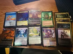 Magic The Gathering - 866 FOIL MTG Commons / Uncommons + 3 Oversized Commanders - Image 1