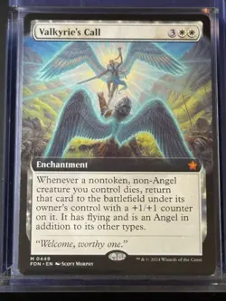 Valkyrie's Call FDN 449 Magic MTG Mythic EA NM - Image 3