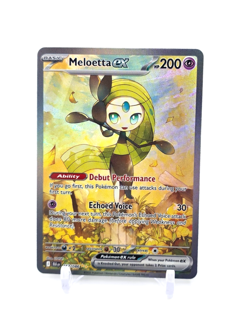 Custom HOLO Meloetta Card Meloetta EX Card READ DESCRIPTION BELOW - Image 1