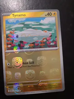 Tynamo (Master Ball Pattern) 030/086 Holo Common Black Bolt Pokemon NM - Image 1