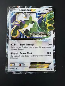 Pokemon Card - Tornadus EX - BW96 - Pre realese Promo - 2013 - Image 1