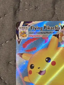 Pokemon Flying Pikachu VMAX Celebrations Ultra Rare Full Art Holo Card 007/025 - Image 4