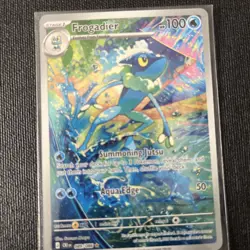 Pokemon TCG Frogadier 089/086 IR Full Art Holo EN - Image 2