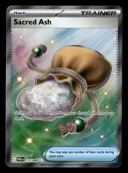 Sacred Ash 115/088 Ultra Rare Perfect Order Pokemon Card - Image 2