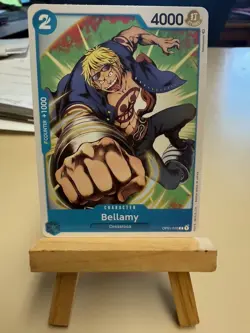 ONE PIECE Card Game: Bellamy Character Card- *OP01-076* -Romance Dawn Series- - Image 1