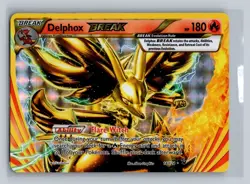 Delphox BREAK 14/124 XY Fates Collide Pokemon TCG Card NM - Image 1