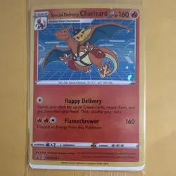 The Pokemon Company Pokemon TCG Special Delivery Charizard SWSH075 Promo Holo EN - Image 1