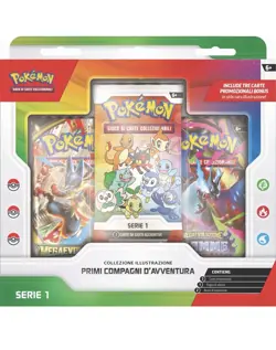 Pokemon Collezione Illustrazione Primi Compagni di d'Avventura ITA - Serie 1 - Image 1