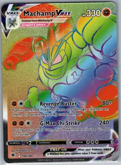 Machamp VMAX (Secret) 194/189 SWSH10: Astral Radiance - Pokemon Card - NM - Image 1
