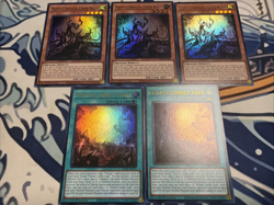 Yugioh Primite Lot - 2x Lordly Lode - 3x Ether Beryl - Ultra Rare RA05 - Image 1