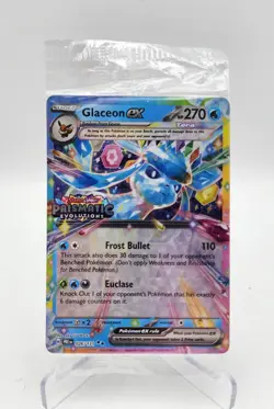 Glaceon ex 26/131 Pokemon Prismatic Evolutions Promo Card Stamped Sealed Pokemon - Image 1