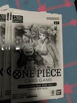26 Tournament Packs 2025/2026Vol. 1/2 One Piece Promotion Cards English Sealed - Image 5