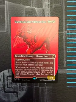 Daredevil, Man Without Fear Marvel Super Heroes Rare - Image 1