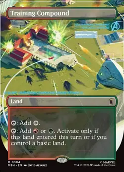 Training Compound (Borderless) - 384 - MSH - NM - MTG Magic the Gathering - Image 1