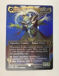 Kefka, Court Mage (0398) (Borderless) Final Fantasy Foil - Image 1
