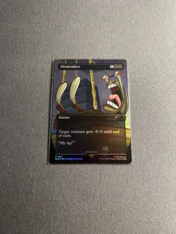 1x Dismember Rainbow Foil Spongebob Squarepants Secret Lair MTG NM - Image 2