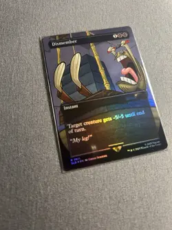 1x Dismember Rainbow Foil Spongebob Squarepants Secret Lair MTG NM - Image 4