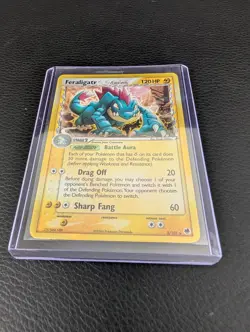 Pokemon TCG Feraligatr Delta Species EX Dragon Frontiers Reverse Holo Card 2/101 - Image 4