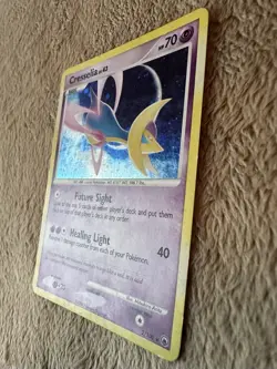 2008 Pokemon TCG MAJESTIC DAWN Cresselia LV.43 Holo Rare Card 2/100 MP - Image 2