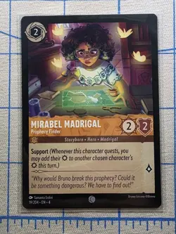 Mirabel Madrigal Prophecy Finder 19/204 Ursula's Return Disney Lorcana Card - Image 1