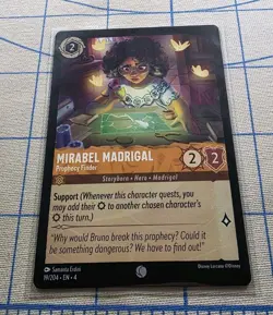 Mirabel Madrigal Prophecy Finder 19/204 Ursula's Return Disney Lorcana Card - Image 2