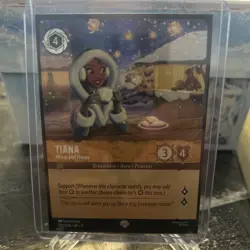 Tiana - Warm and Happy 205/204 Epic Holofoil Winterspell NM Disney Lorcana - Image 1