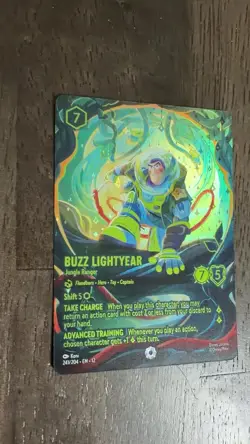 Disney Lorcana Buzz Lightyear - Jungle Ranger (Iconic) 241/204 Wilds Unknown - Image 2