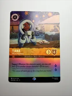Tiana - Warm and Happy 205/204 Epic Holofoil Winterspell NM Disney Lorcana - Image 5