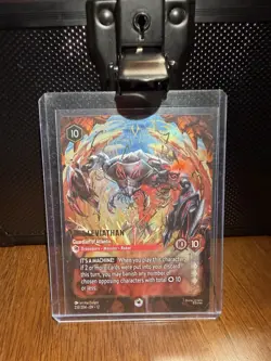 Disney Lorcana TCG The Leviathan Legendary ✨ENCHANTED ✨Full Art Foil 233/204 - Image 1