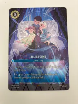 Disney Lorcana - All is Found- Enchanted level rarity - Archazia's Island (7) - Image 1