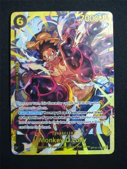 Monkey.D.Luffy OP10-118 SEC Foil - One Piece Card #15D - Image 1