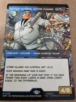 Doctor Octopus, Master Planner - (Borderless) Marvel's Spider-Man Regular - Mtg - Image 1
